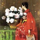 Peonies by William Merritt Chase